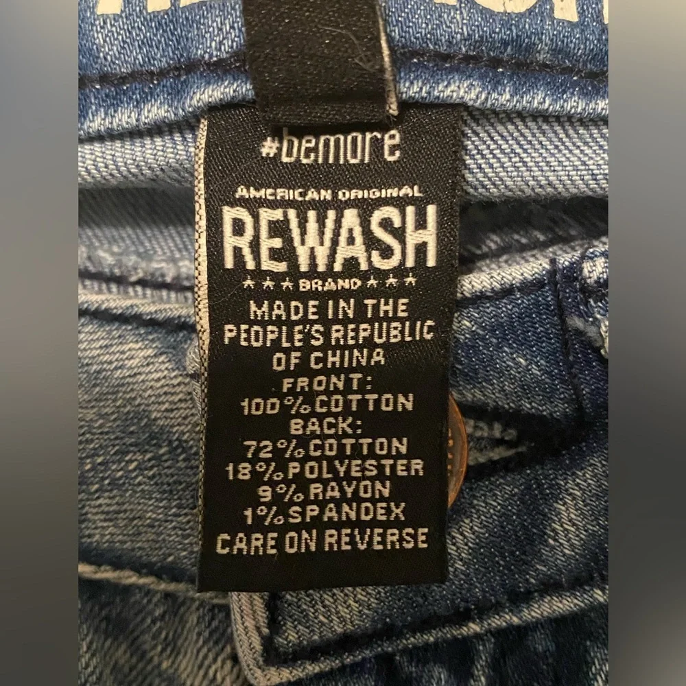 Rewash Vintage Reunion High Rise Skinny Jeans Size 1. - Picture 6 of 13